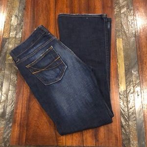 Gap curvy low rise stretch ankle length jeans